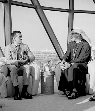 Abu Dhabi GP: Khaled bin Mohamed bin Zayed Meets Ecuador President