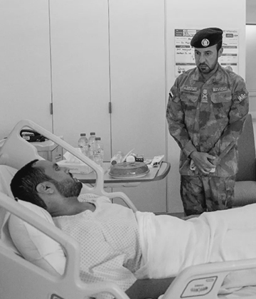 Abu Dhabi Police Chief Visits SSMC to Check on Attack Victims